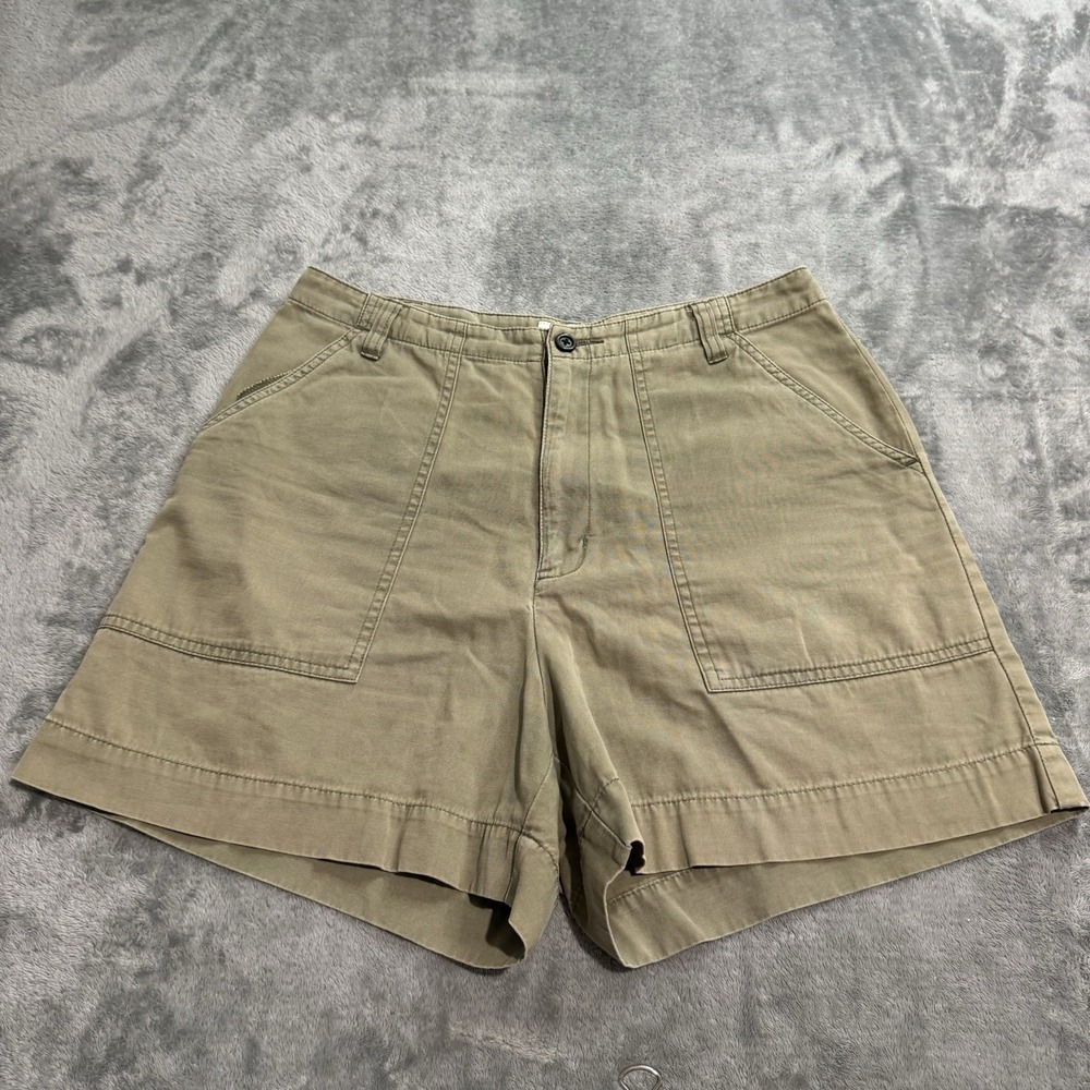 VTG 90s GAP Womens‎ Utility Flap Pocket Shorts Size 8 Outdoor Retro Indie Garden